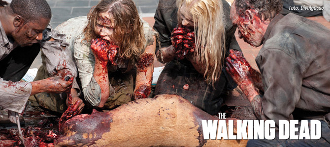 Cenas pesadas de “The Walking Dead” estão fazendo com que a equipe deixe de comer carne