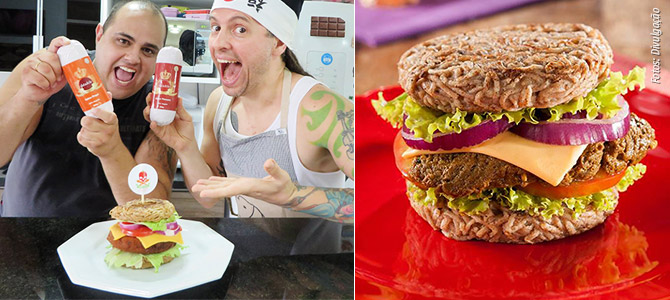 Vídeo humorístico ensina sanduíche vegano feito com macarrão instantâneo e Glutadela