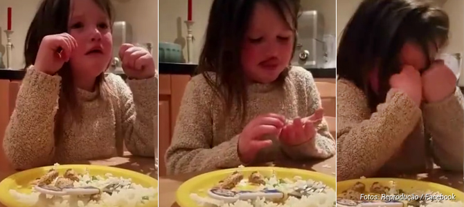 Vídeo em que menininha se torna vegetariana já foi visto mais de 25 milhões de vezes