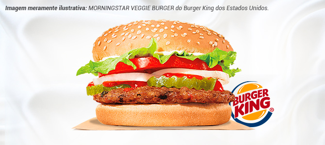 Burger King lança sanduíche sem carne em todo o Brasil, mas com produtos de origem animal