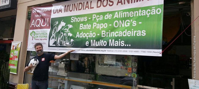 04/10 | SP: Dia Mundial dos Animais terá comida vegana e shows musicais na região central