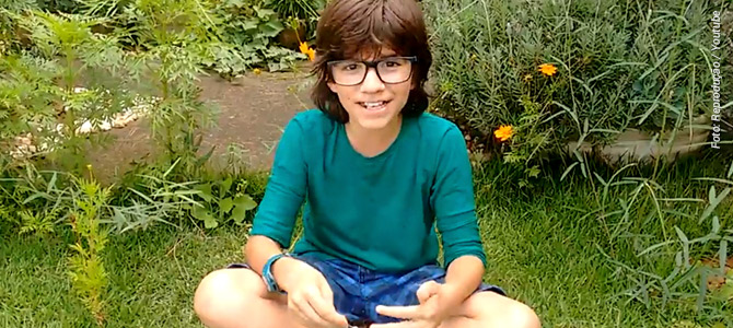 Brasileiro de 11 anos lança canal no Youtube para contar como é o seu dia a dia como vegano