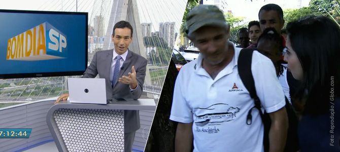 Rede Globo exibe matéria sobre projeto que leva comida vegana a pessoas em  situação de rua