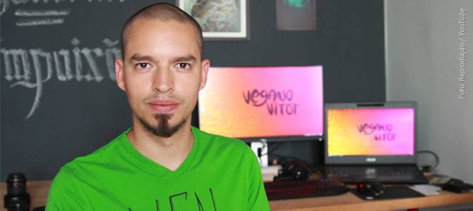 Vitor Avila, do canal Vegano Vitor do YouTube, fala sobre as formas de divulgar o veganismo