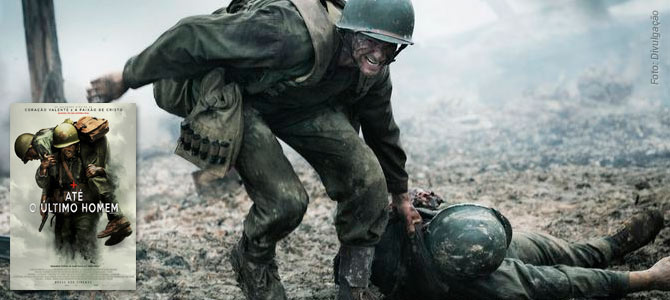 Favorito ao Oscar, ‘Até o Último Homem’ mostra um soldado pacifista e que não come carne