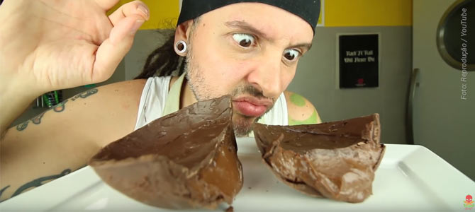 Aprenda a fazer ovo de Páscoa recheado com ‘Nutella’ vegana no vídeo do VegetariRANGO